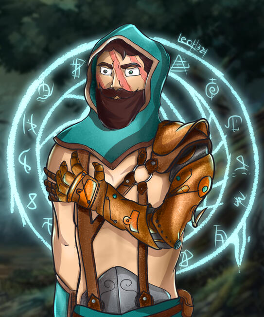 Arthur fanart From "O Segredo na ilha RPG" (2020)